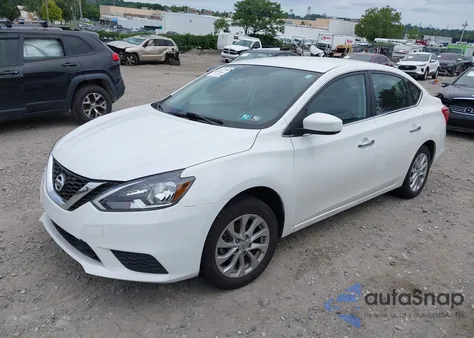 2019 Nissan Sentra Sv из США, поврежденный, VIN 3N1AB7APXKY322546